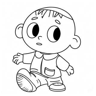 Gangsta Stewie Coloring Pages