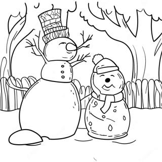 Winter Wonderland Coloring Page 74143-59548