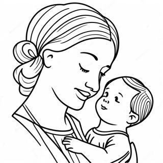 Christian Mother S Day Coloring Page 74162-59560