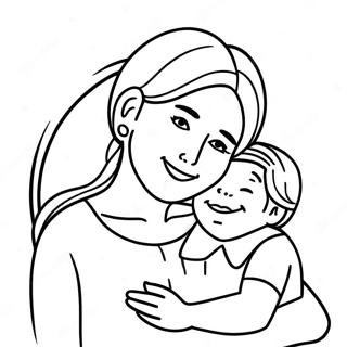 Heartwarming Christian Mother S Day Coloring Page 74163-59563