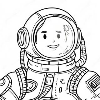 Astronaut Coloring Page 74172-59567