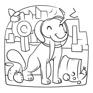 Cubism Coloring Page 74192-59583