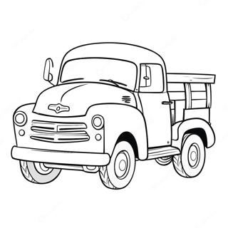 Little Blue Truck Craft Coloring Pages