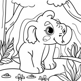 Hidden Animals Coloring Page 7471-6314