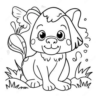 Hidden Animals Coloring Page 7471-6316