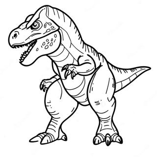 Indominus Rex Coloring Pages