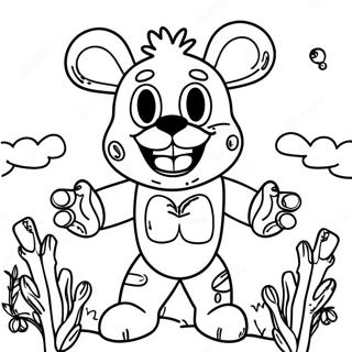 Spring Trap Coloring Page 7521-6350