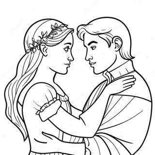 Romeo And Juliet Coloring Pages