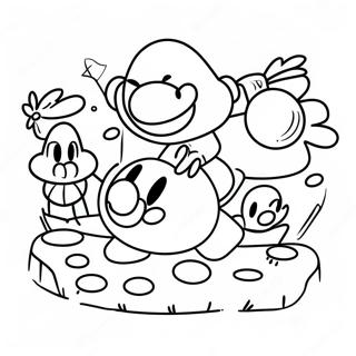 Super Mario 3d World Coloring Pages