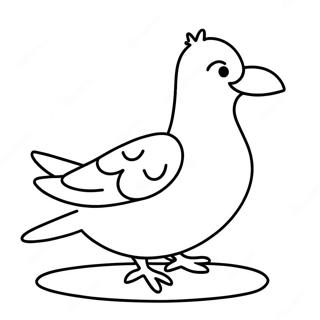 Pigeon Mo Willems Coloring Page 7601-6419