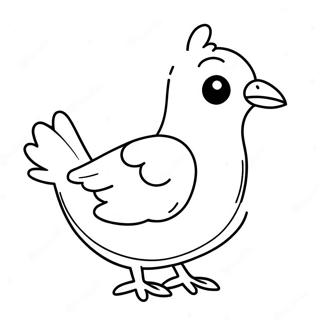 Funny Pigeon Mo Willems Coloring Page 7602-6422