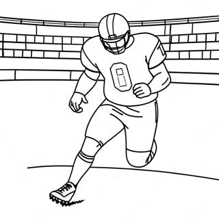 Football Coloring Page 761-610