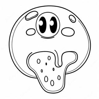 Slime Coloring Page 7621-6434