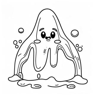 Slime Coloring Page 7621-6435