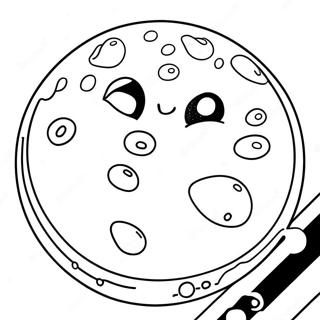 Glittery Slime Coloring Page 7622-6444