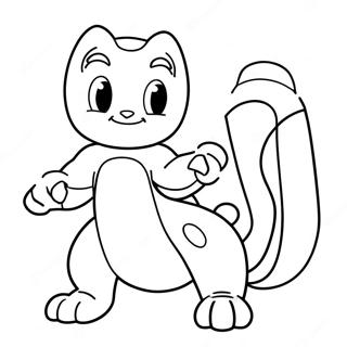 Mewtwo Coloring Page 771-604