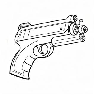 Nerf Gun Coloring Page 7721-6516