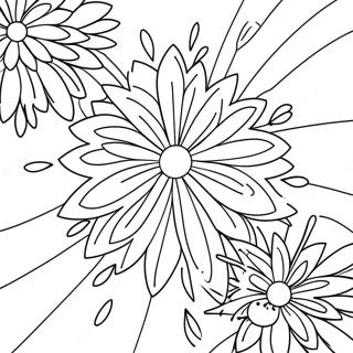 Firework Coloring Pages