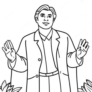 Mormon Prophet Coloring Page 7752-6541