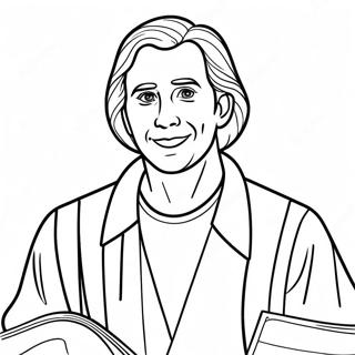 Mormon Prophet Coloring Page 7752-6543