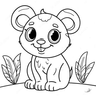 Fun Png Animal Coloring Page 7792-6571