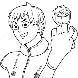 Gojo Satoru Coloring Page 781-620