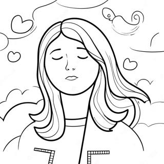 Depression Awareness Coloring Page 7821-6596