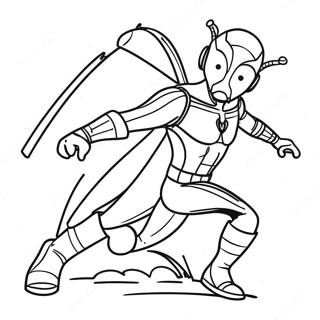 Ant Man Coloring Pages