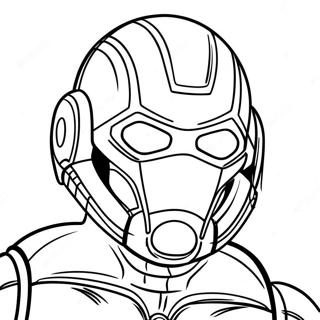 Ant Man Coloring Page 7831-6608