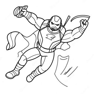 Ant Man In Action Coloring Page 7832-6603