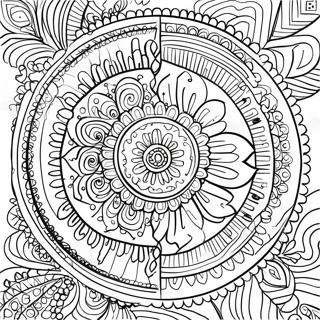 Adult For Relaxation Coloring Pages