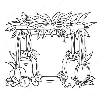 Sukkot Coloring Pages