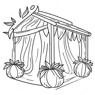 Sukkot Coloring Page 7861-6632