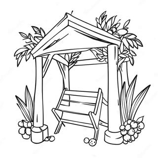 Sukkot Coloring Pages