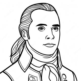 Hamilton Coloring Pages