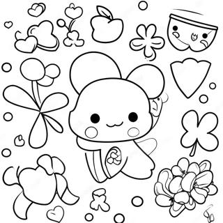 Colorful Lucky Charms Coloring Page 7902-6665