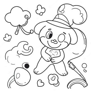 Colorful Lucky Charms Coloring Page 7902-6667