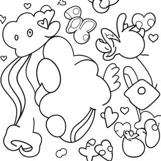 Colorful Lucky Charms Coloring Page 7902-6668