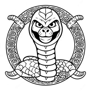 Cobra Kai Coloring Pages