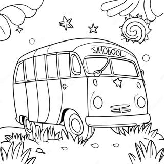 Last Day Of School Celebration Coloring Page 7931-6682