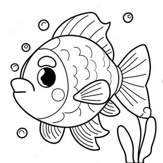 Goldfish Coloring Pages