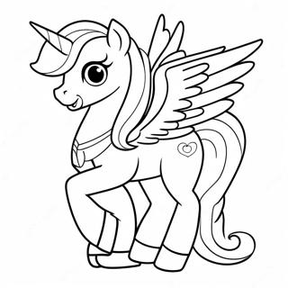 Princess Celestia Coloring Page 7961-6710