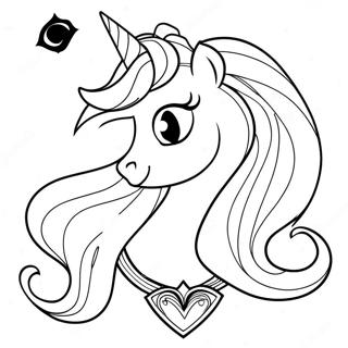 Princess Celestia Coloring Page 7961-6711