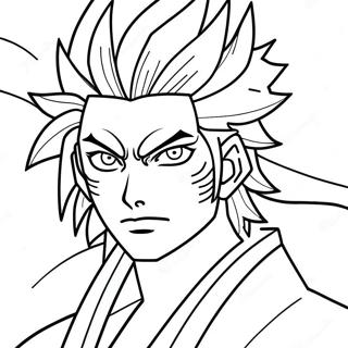 Rengoku Coloring Pages