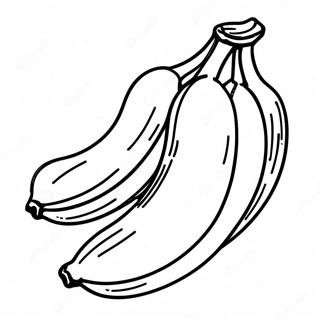 Banana Coloring Page 8001-6744