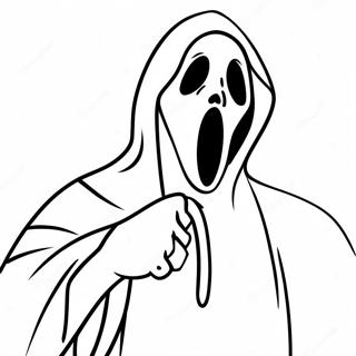 Ghostface Coloring Page 801-634