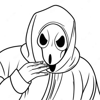 Ghostface Coloring Page 801-635