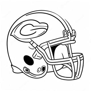 Chicago Bears Mascot Coloring Page 8032-6768