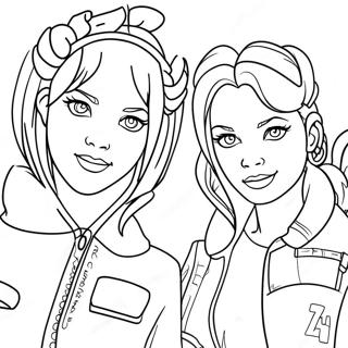 Krew Coloring Page 8051-6780