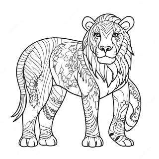 Large Animal Coloring Pages 8102-6823